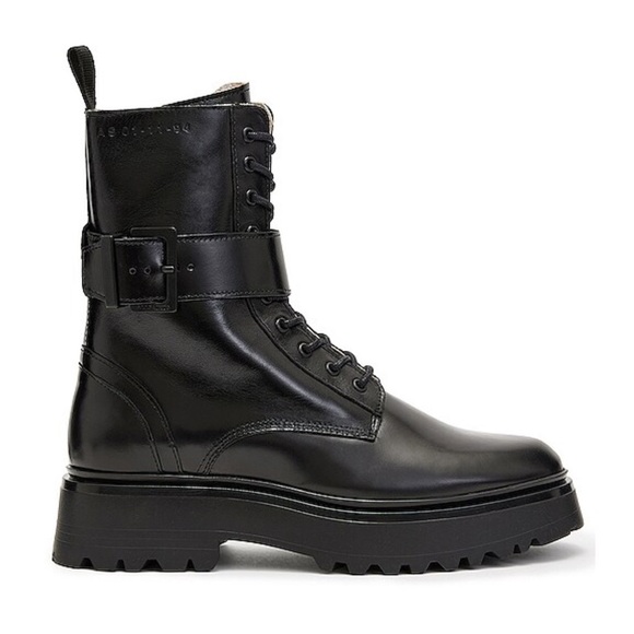 All Saints Shoes - All saints onyx combat boot
